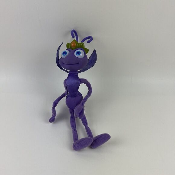MATTEL Bugs Life Princess Atta Ant Plush Stuffed Toy VTG 90s Disney Pixar 1998 - Picture 2 of 9